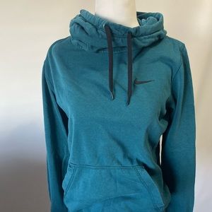 Nike dark green hoodie